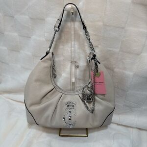 Elegant Cream Designer Shoulder Bag